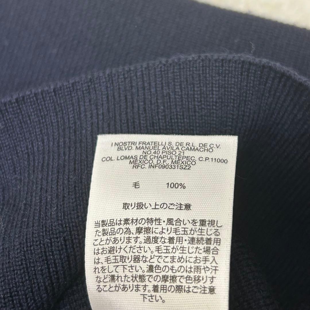 【美品】ブルックスブラザーズ 金ボタン カーディガン ネイビー Mサイズ