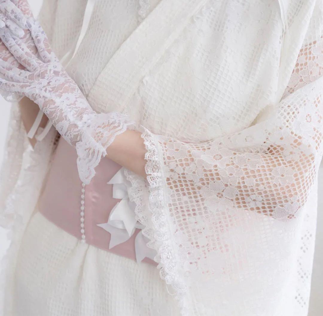 DearMyLove 総レースセットアップ浴衣・帯セット 浴衣ドレス 地雷 量産