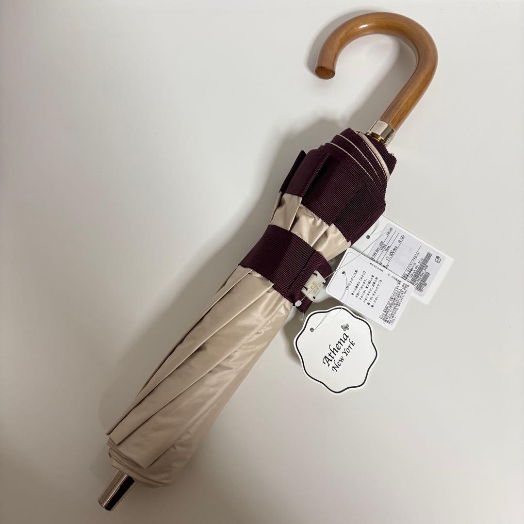 新品 UA別注 Athena New York 晴雨兼用 折りたたみ傘 日傘