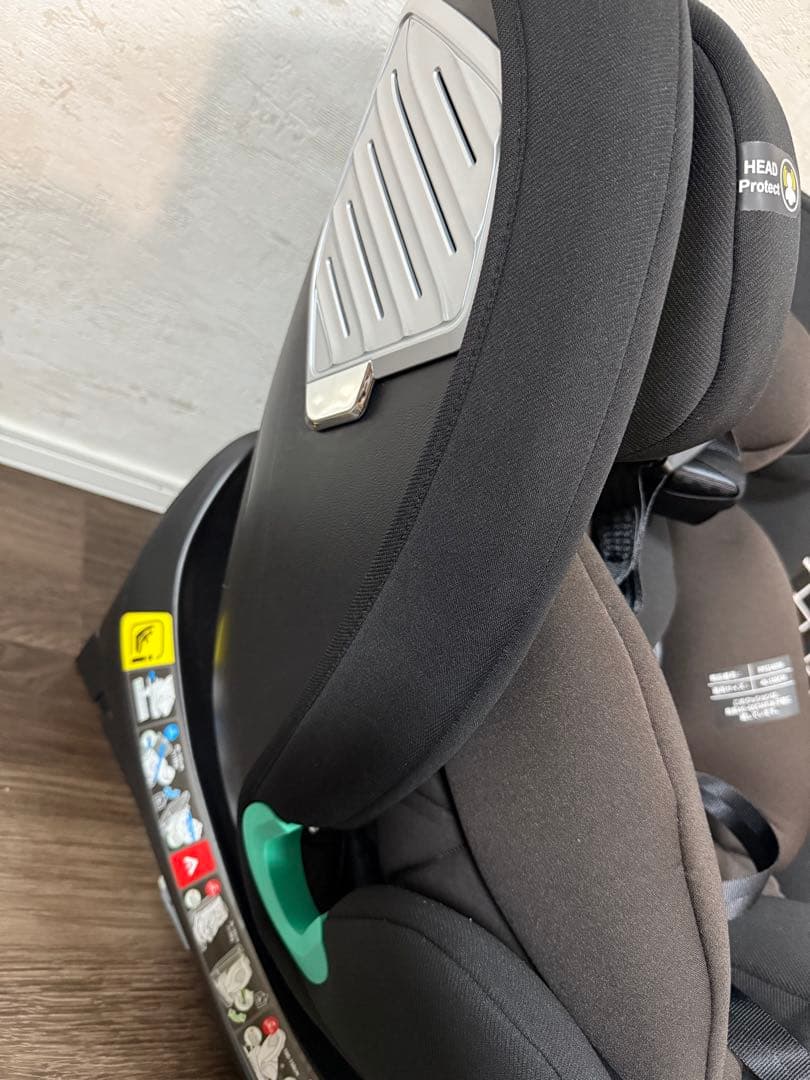 I-Size チャイルドシート 360度回転 ブラック/ブラウン