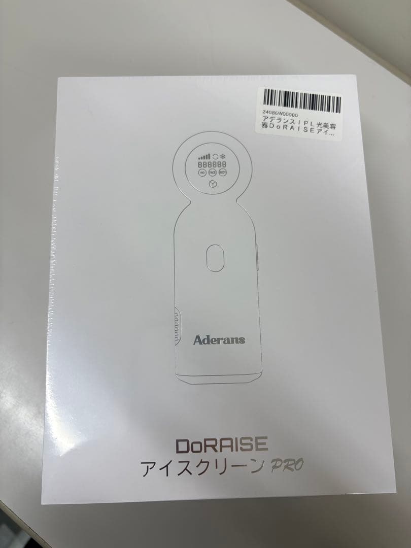 新品未開封　脱毛器全身に使用できます。アデランスDoRAISE PRO
