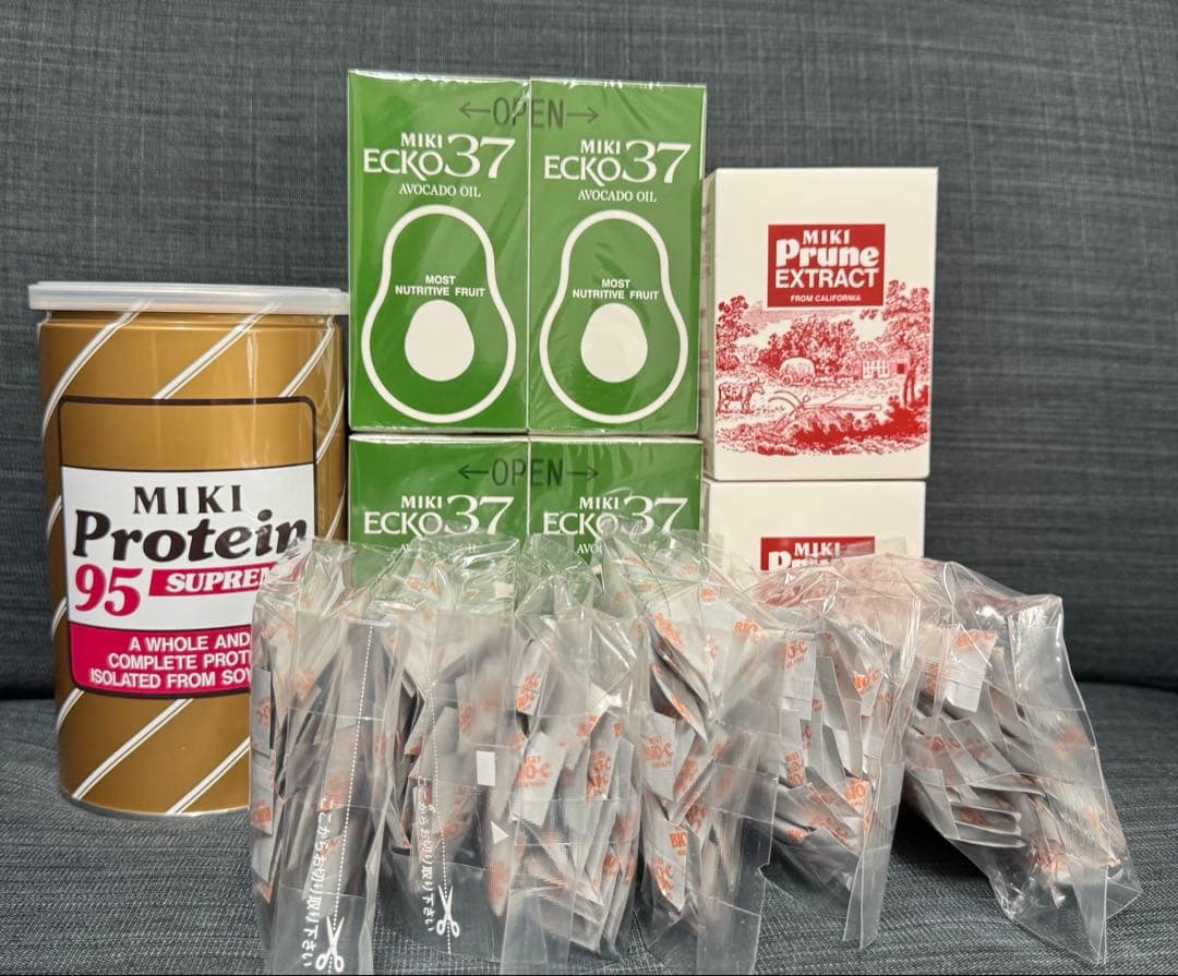 【新品未開封】三基商事　4点　ミキプルーン他