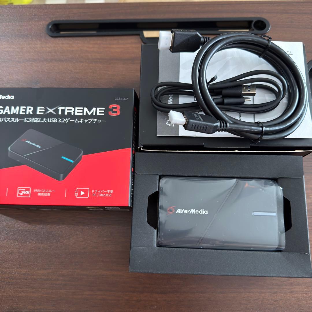 ビデオキャプチャー・キャプチャーボード AVerMedia Live Gamer EXTREME 3 GC551G2