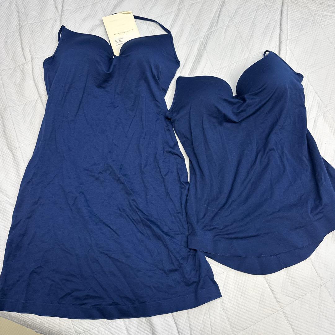 新品　アロマティックカスカ　2枚　シェルフロント ネイビー M2