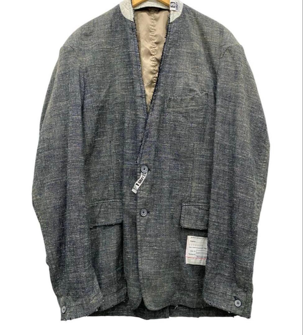 P*中様 メゾンミハラヤスヒロ スラブツイードジャケット 46