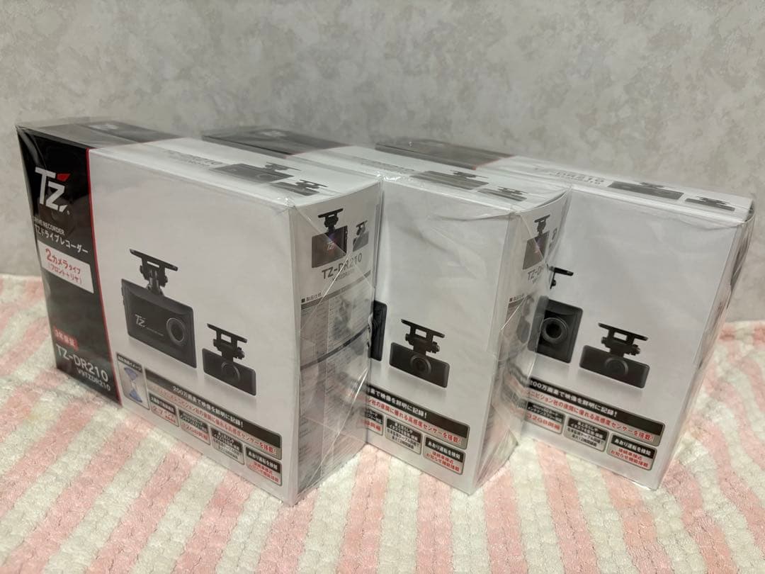 TZ-DR210 ドライブレコーダー 3個セット