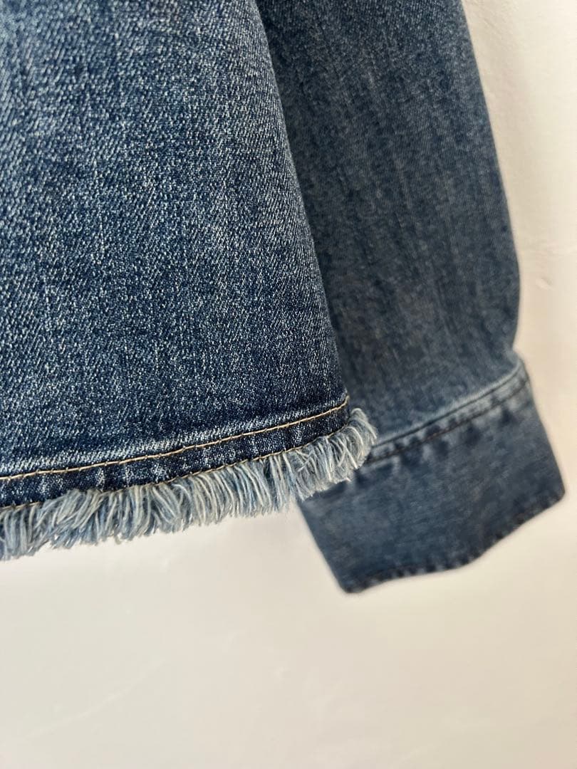 バンヤードストーム　インディゴ　ショートワイドGジャン　デニムジャケット