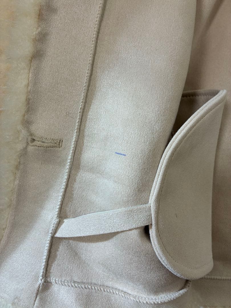 スウィートファジーコート　ファーコート　flower