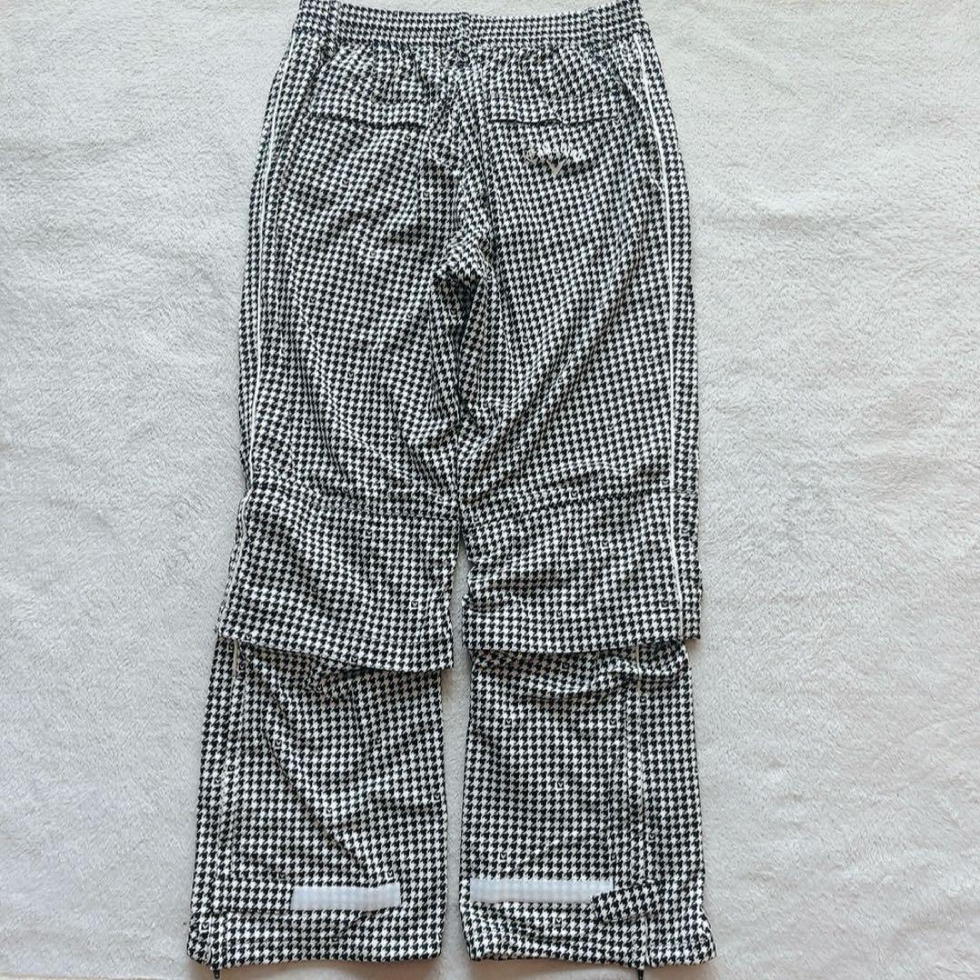 極美品　キャロウェイ　レインコート　ジャケット　パンツ　千鳥格子　L 　ネイビー