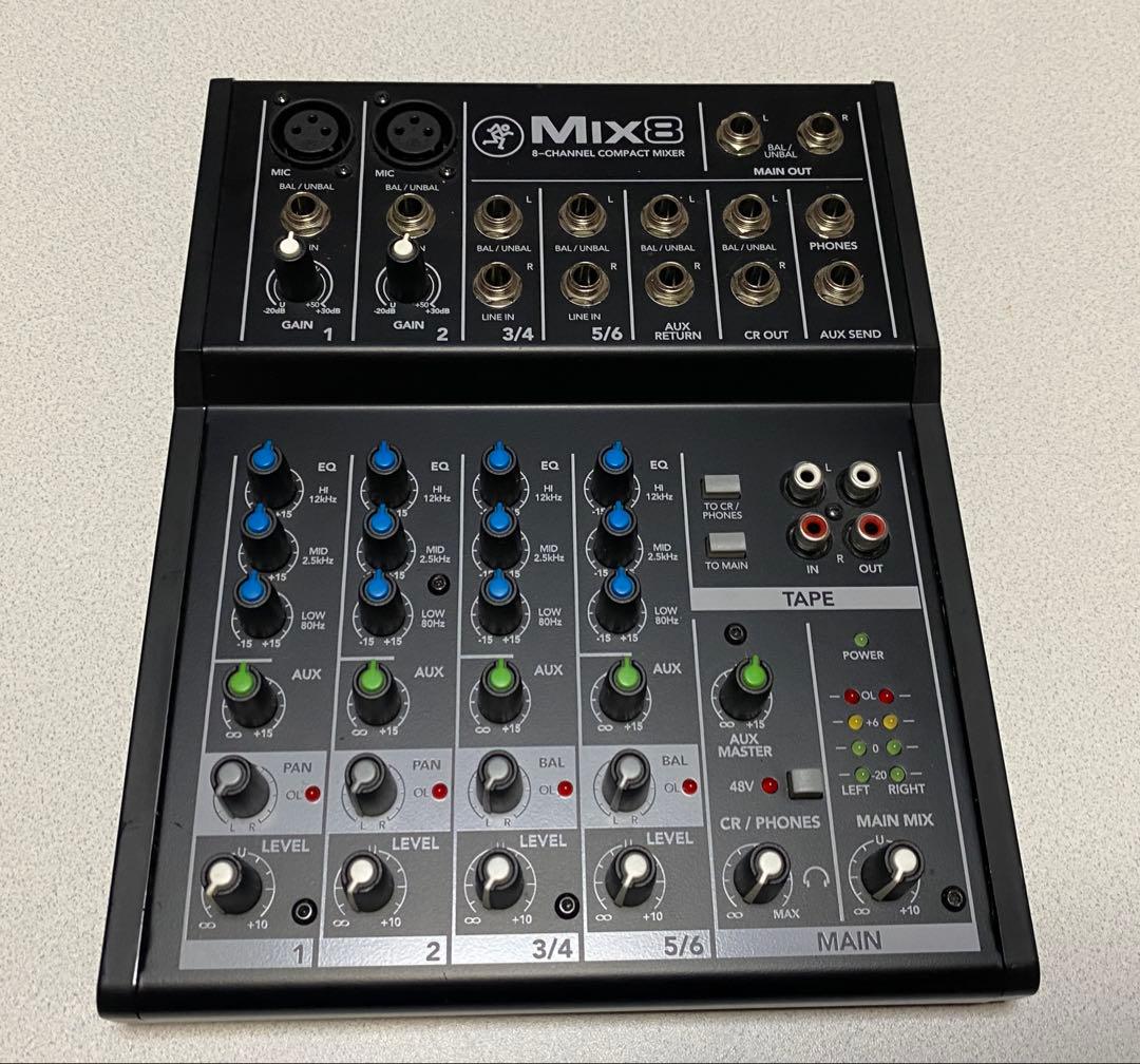 【アダプターあり】MACKIE ( マッキー ) MIX8