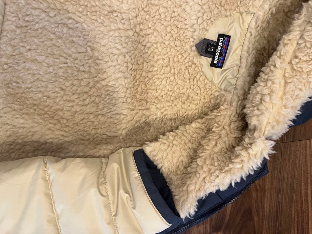 patagonia フード付きジャケット キッズ/レディース