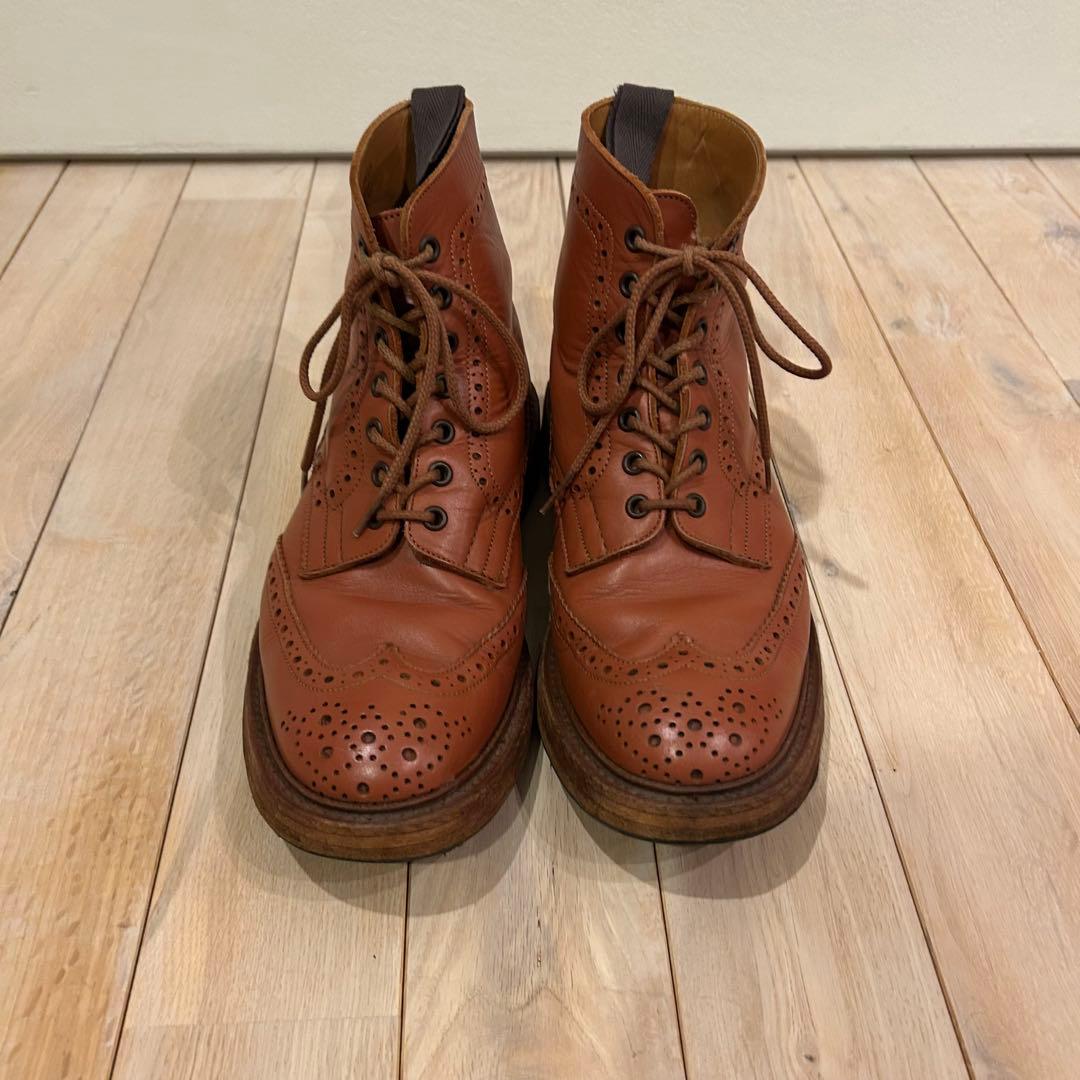 トリッカーズ 2508モールトンカントリーブーツUK8.5 旧タグ90年代