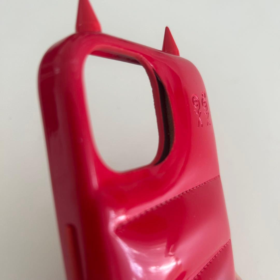 Urban Sophistication iPhone14ケース 赤 ツノ