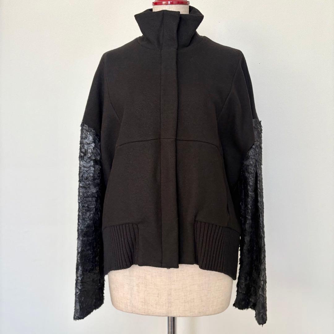 ANN DEMEULEMEESTER アンドゥムルメステール ウール ジャケット