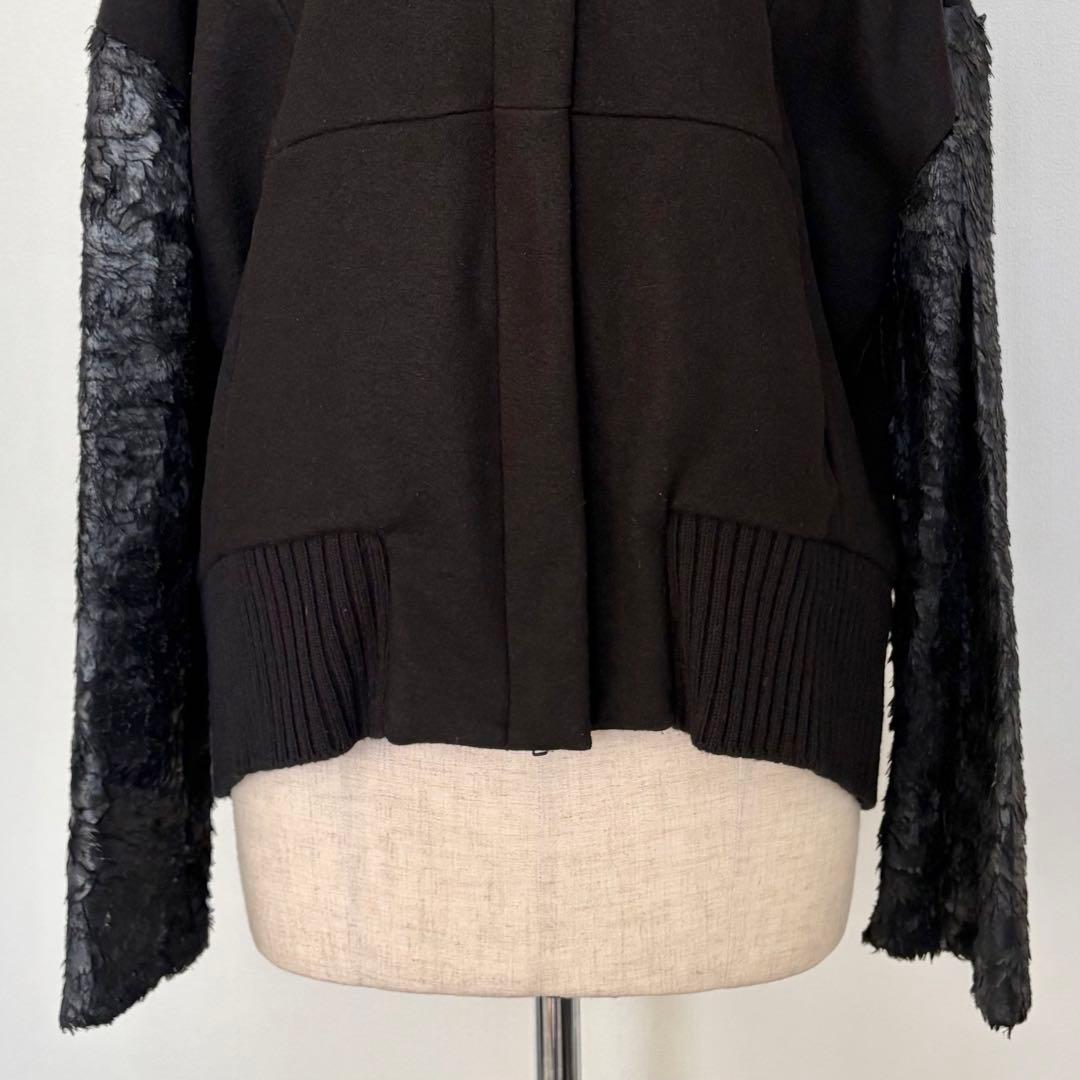 ANN DEMEULEMEESTER アンドゥムルメステール ウール ジャケット