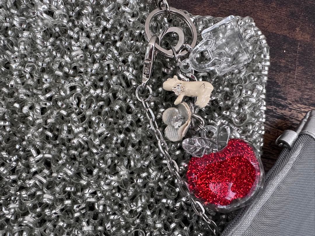 【美品】ANTEPRIMAアンテプリマ　ワイヤーバッグ　シルバー