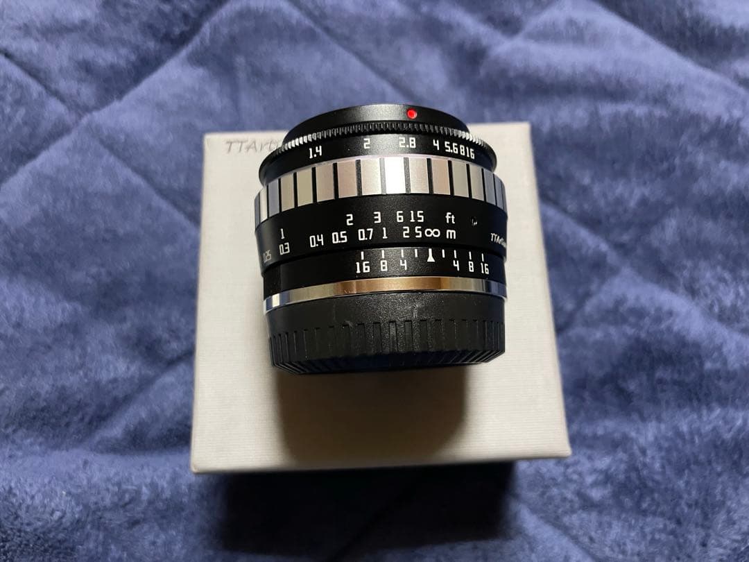TTArtisan23mm F1.4xマウント使用3ヶ月程度フィルターおまけ付