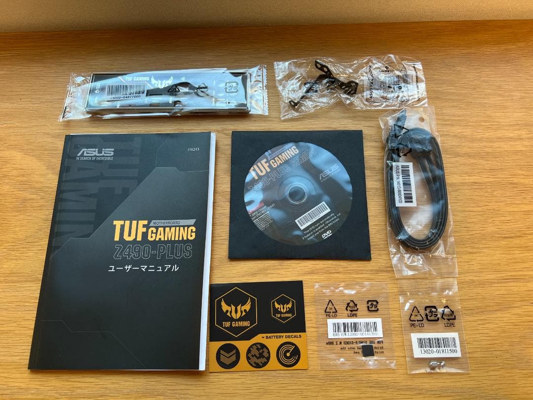 ASUS TUF GAMING Z490-PLUS マザーボード