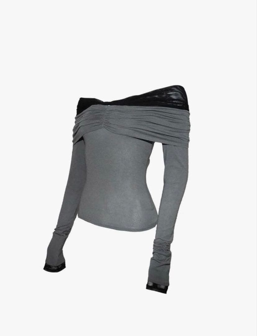 トップス Theredthread S twist off shoulder tops