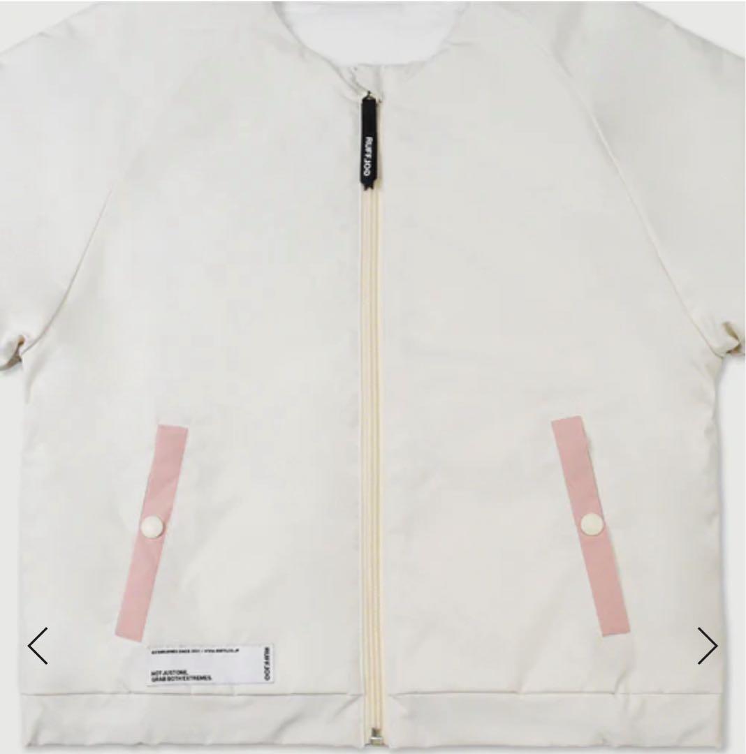 【ちくわ】RUFFLOG ラフログ　ノーカラージャケット サイズS