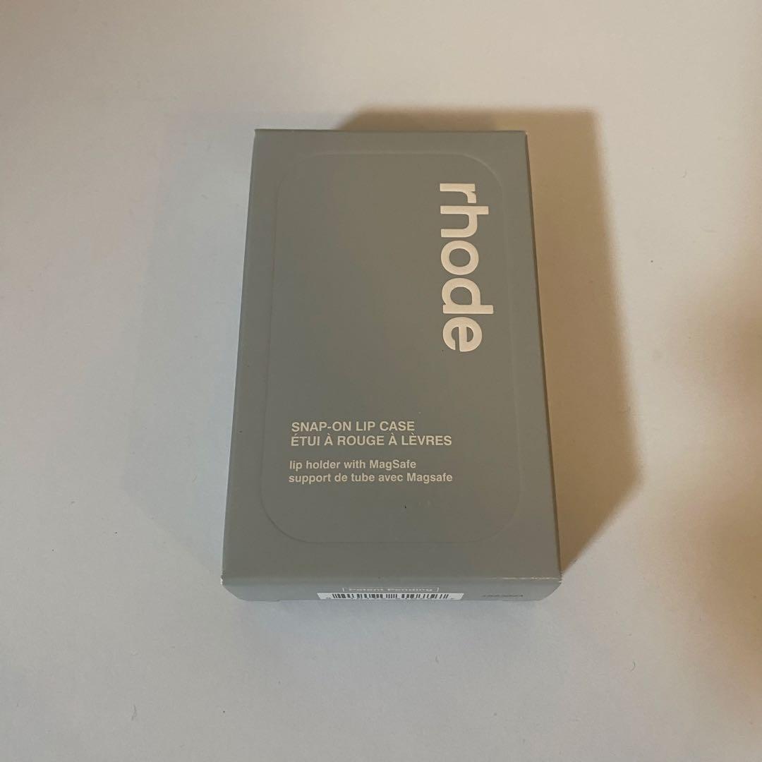 rhode snap-on lip case GRAYグレー新品正規品