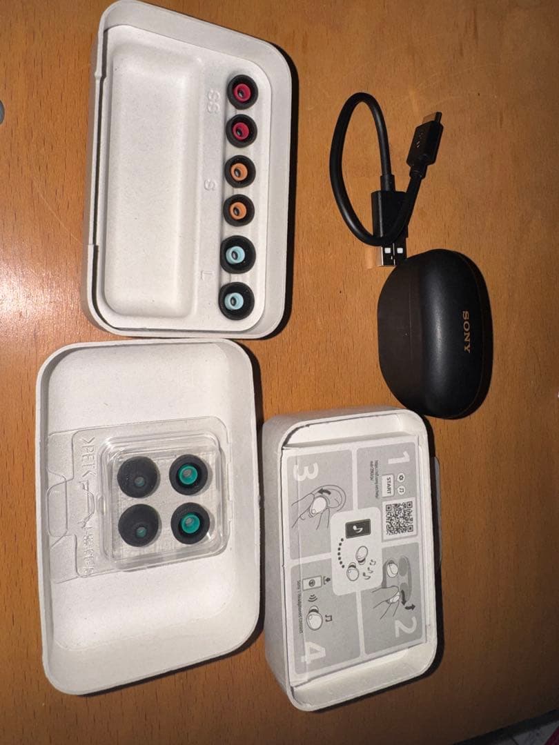 SONY wf-1000xm5 ワイヤレスイヤホン充電ケース ブラック