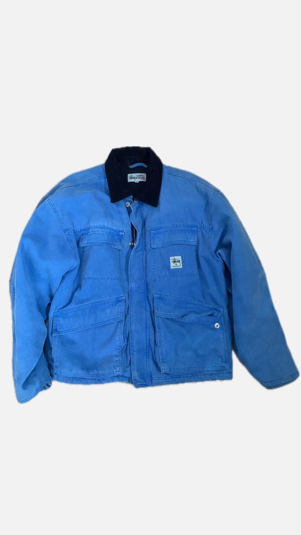 Stussy JACKET WASHED CANVAS ワークジャケット