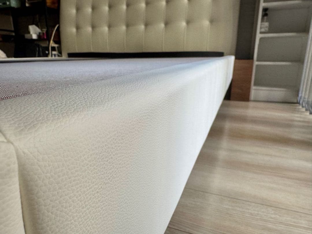 【送料込み】フランスベッド IQ Bed ホワイト クイーンベッドフレーム