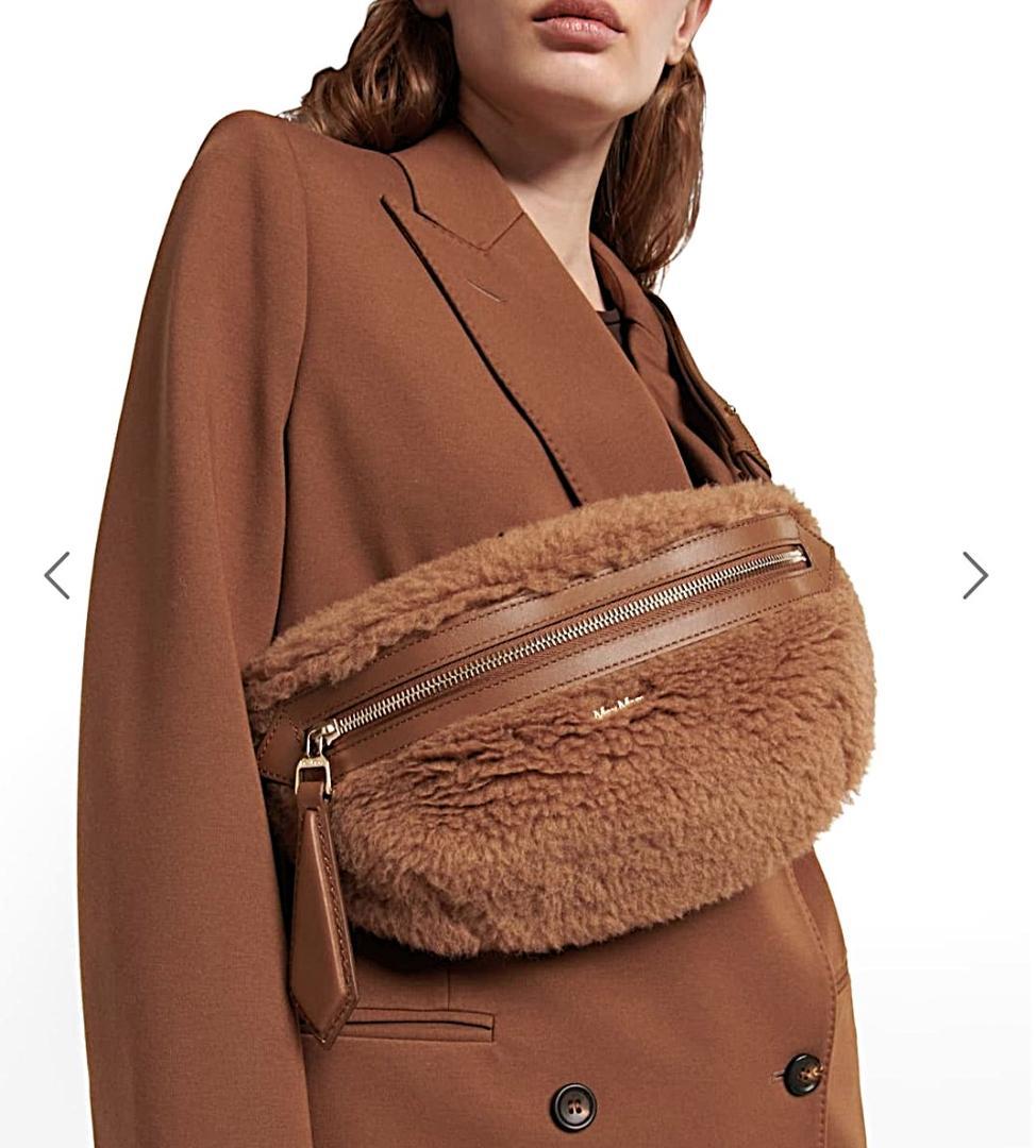 ほぼ未使用　Maxmara　テディベア　ボディバッグ　 ウエストポーチ