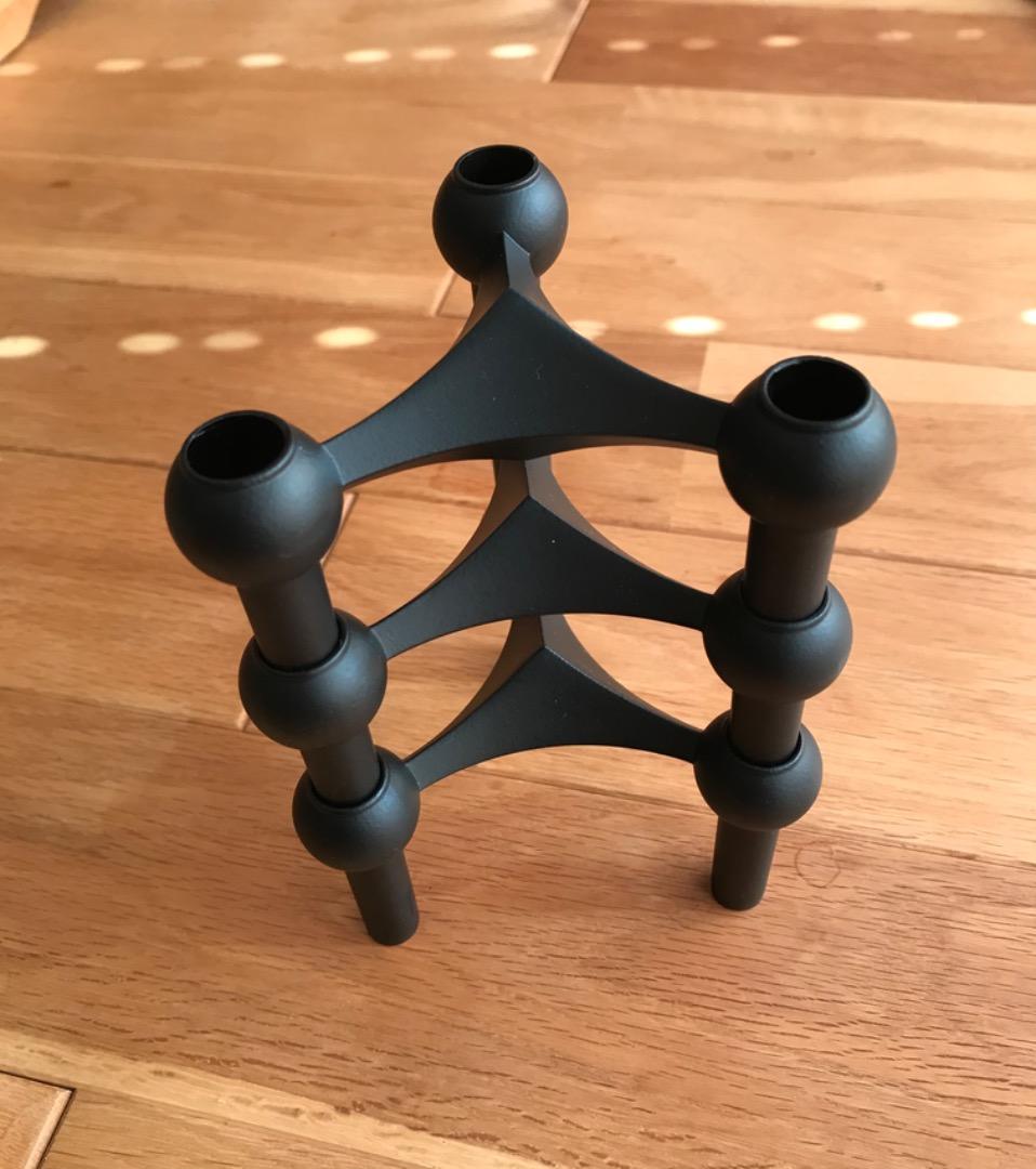 STOFF Nagel ストッフナゲル キャンドルホルダー　ブラック3個