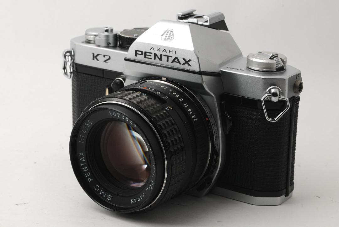 ペンタックス K2 シルバー SMC PENTAX 50mm F/1.4