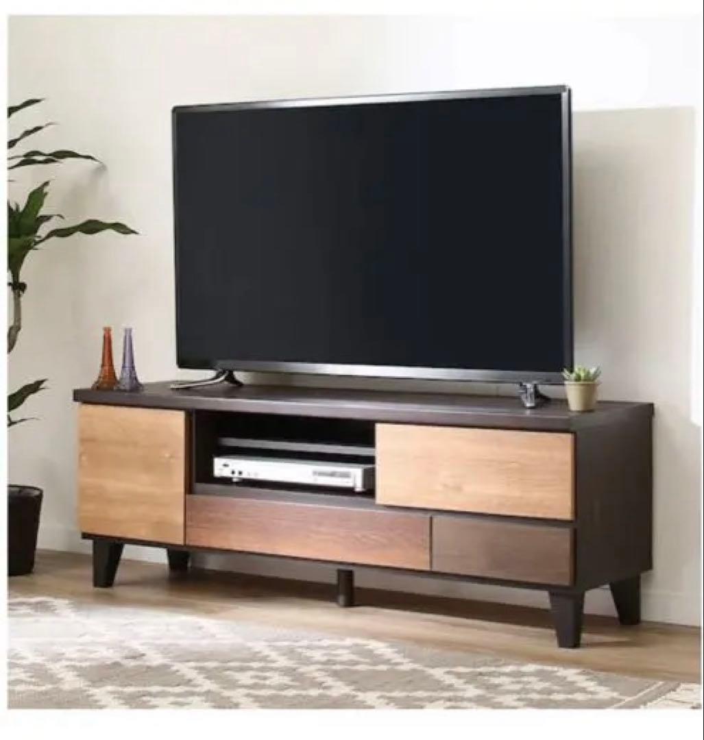 ニトリ テレビ台 ローボード ランダム 140cm 3020742 DBR