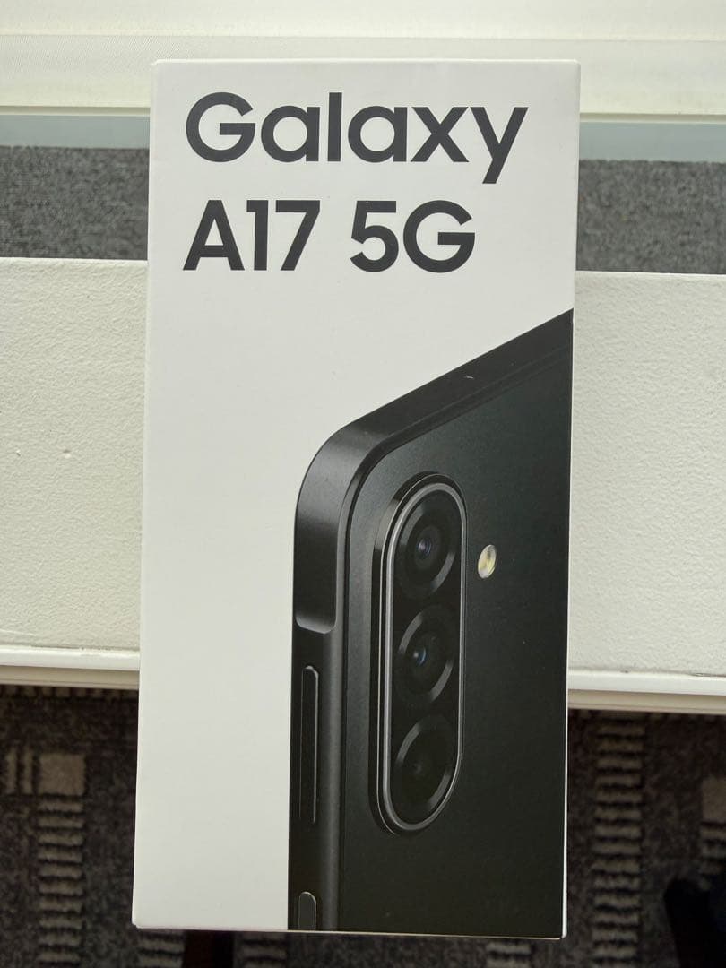 【新品未開封】Galaxy A17 5G 128GB 黒 SIMフリー 海外版