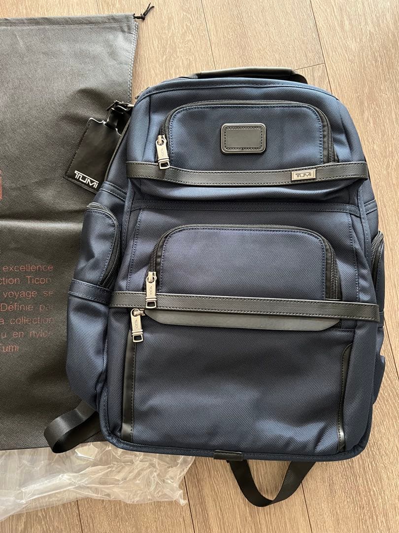 TUMI ALPHA 3 ネイビーリュック