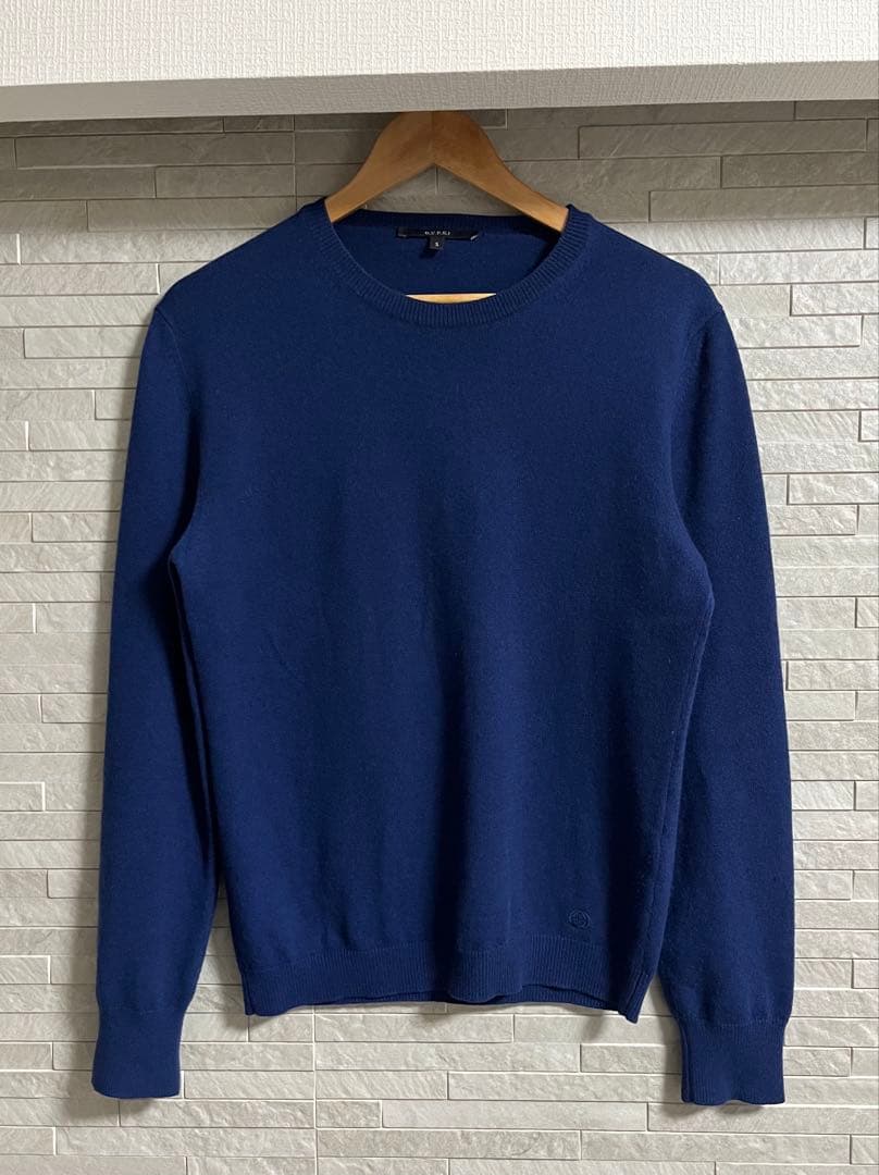 GUCCI カシミヤニット　ネイビー　size S