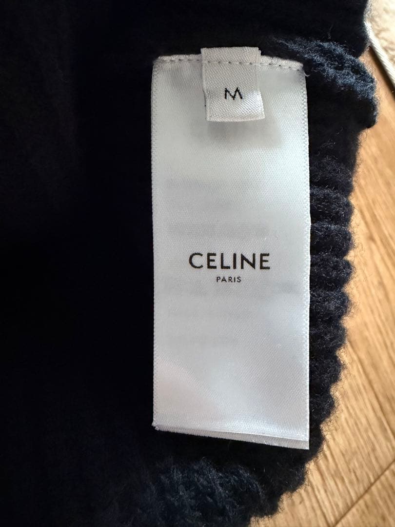 CELINE ブラック ロゴニット