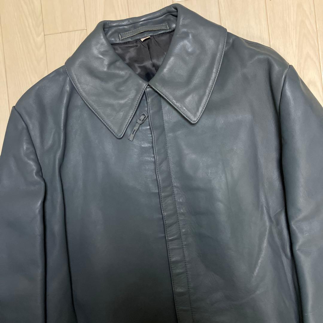 80s ドイツ軍 サブマリンジャケット レザージャケット 短丈