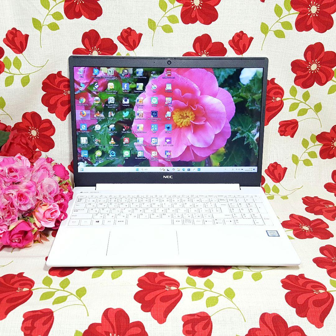 NEC★極上品★8世代Core-i7★現行品★新品SSD1TB★メモリ16GB