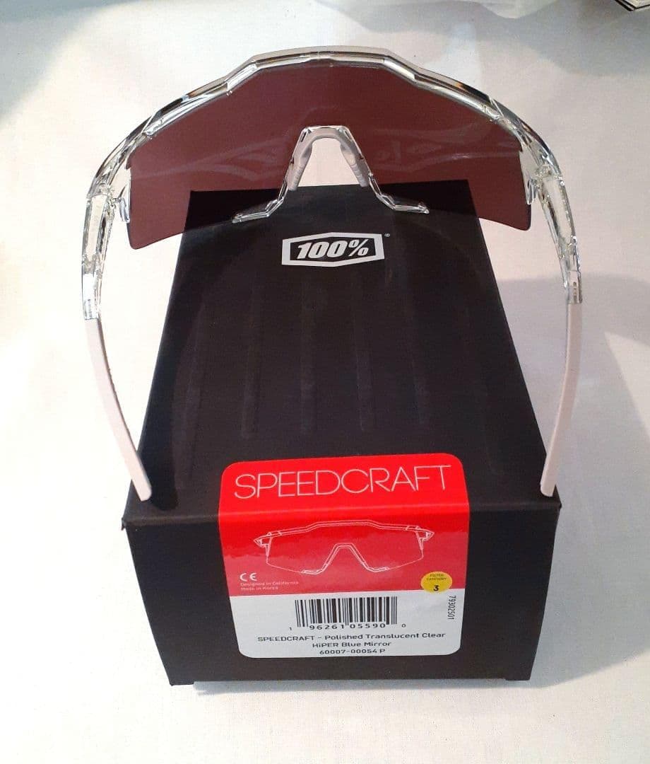 たかはーしー 100% SPEEDCRAFT クリア ブルー