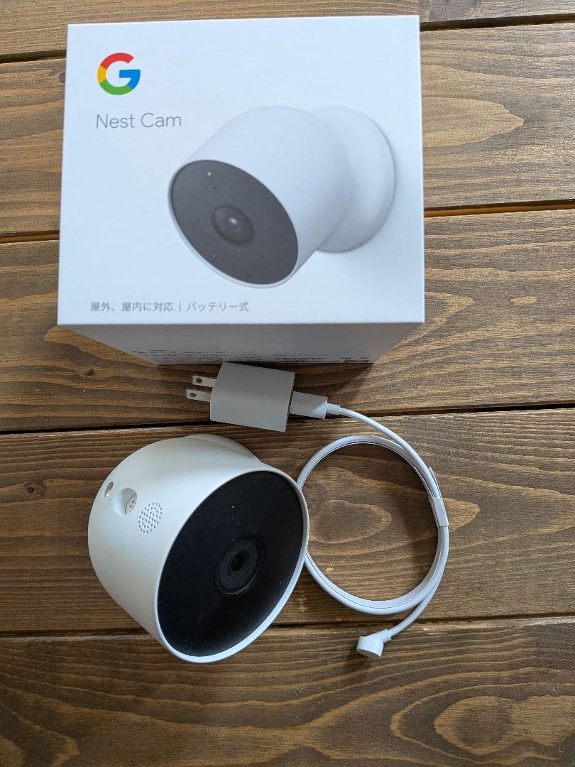 Google Nest Cam ・5mケーブル・盗難防止マウント 3点セット