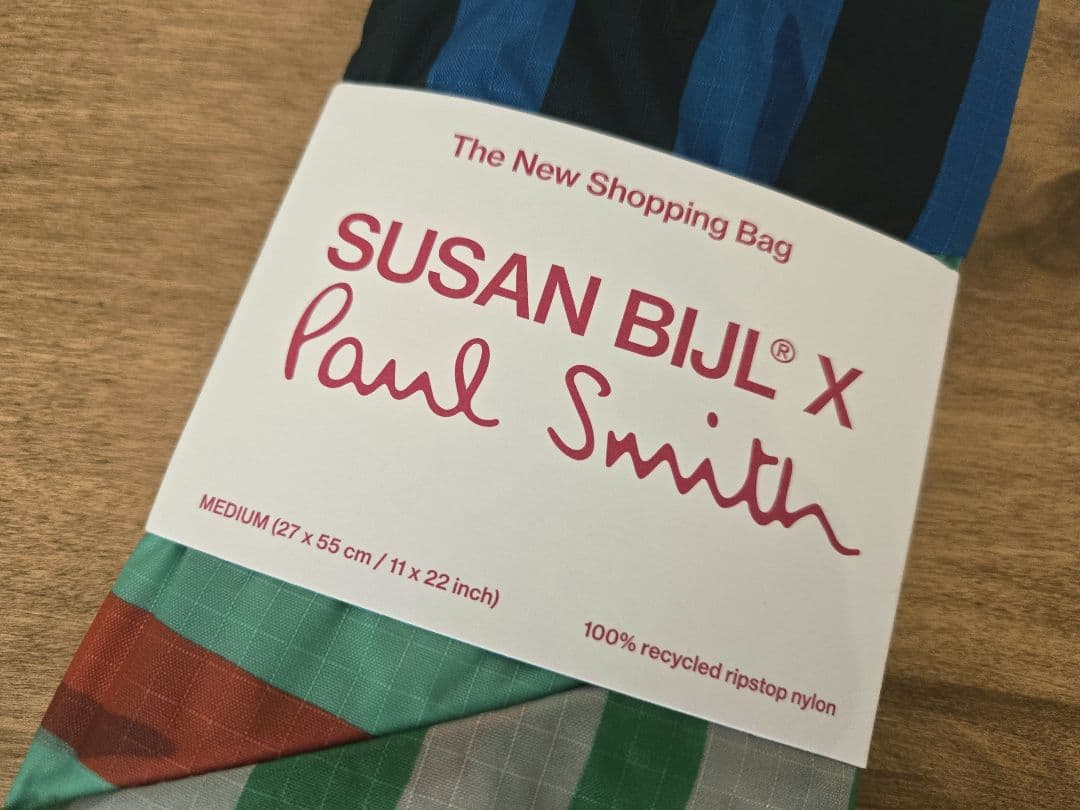 SUSAN BIJL X Paul Smith エコバッグ M