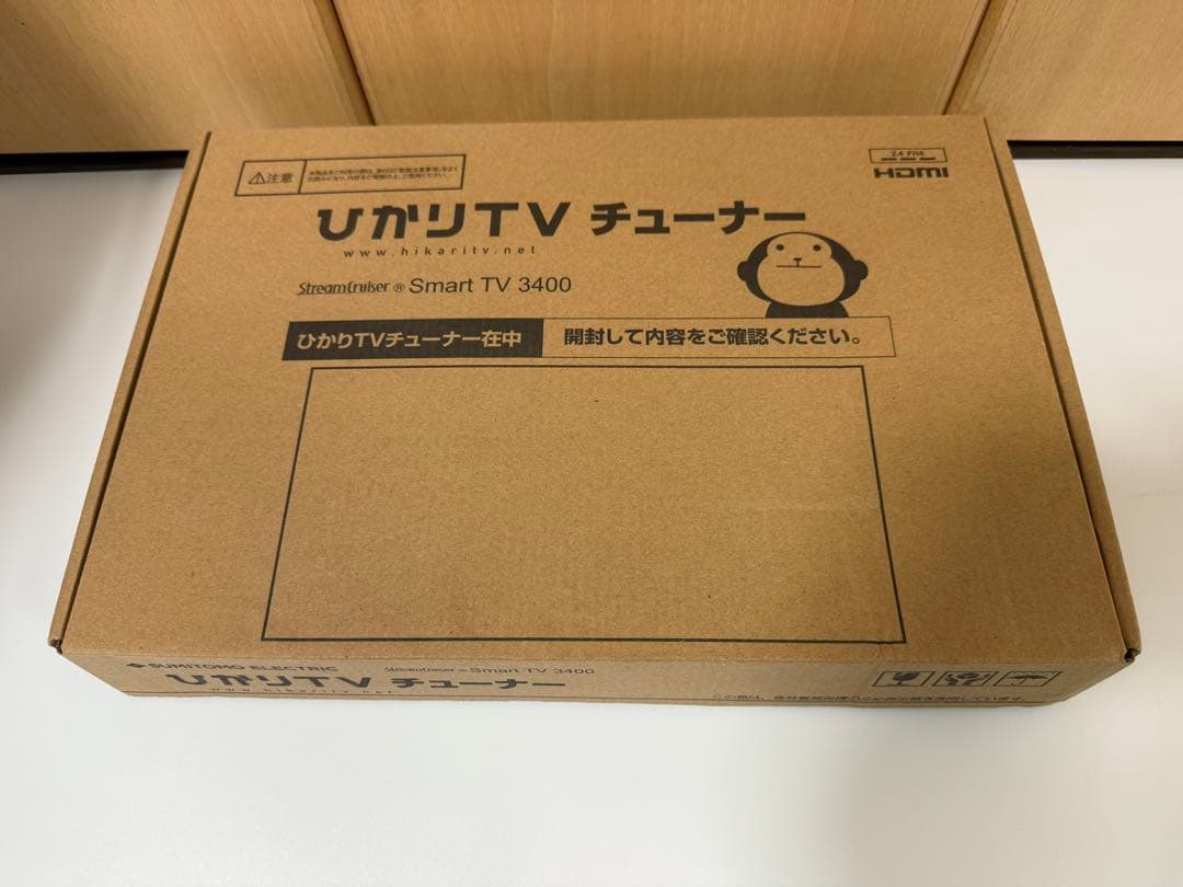 【中古】SmartTV3400 本体 + ACアダプター + リモコン