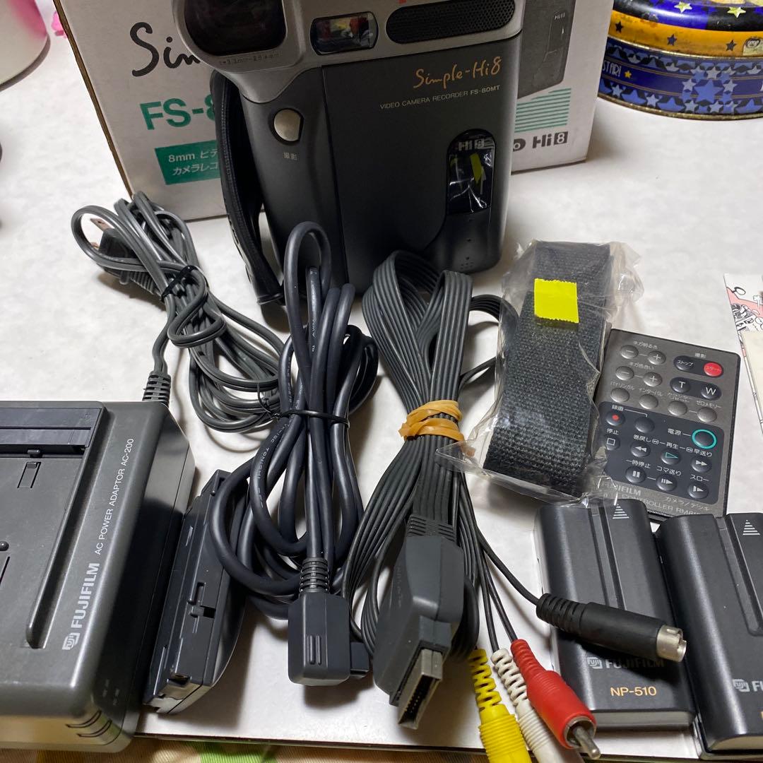 FUJIFILM Simple-Hi8 ビデオカメラ　FS-80MT ②