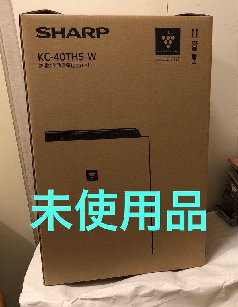 SHARP シャープ　プラズマクラスター加湿空気清浄機 KC-40TH5-W
