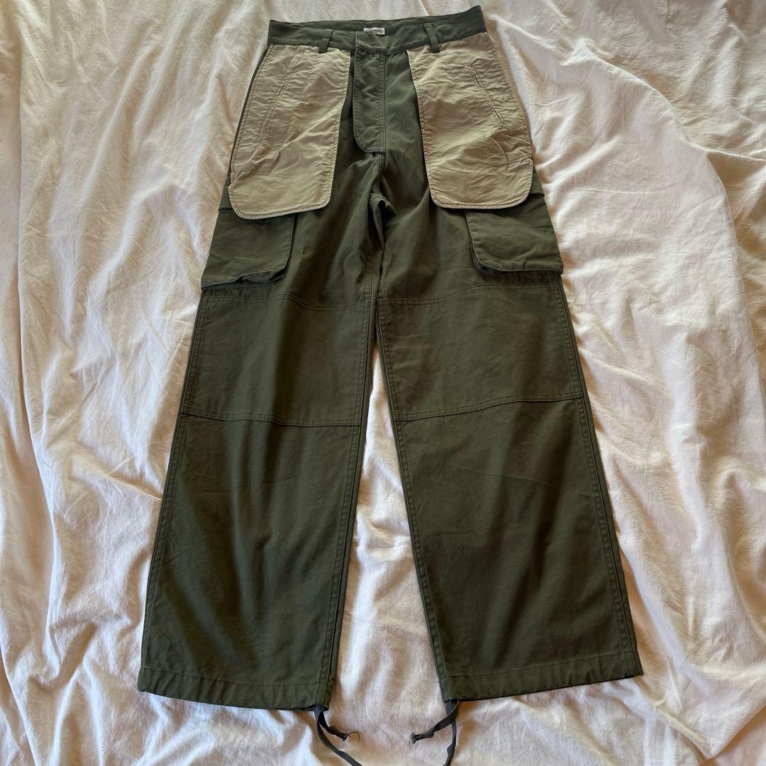 INSCRIREアンスクリア DUK M65 TURN OVER カーゴパンツ