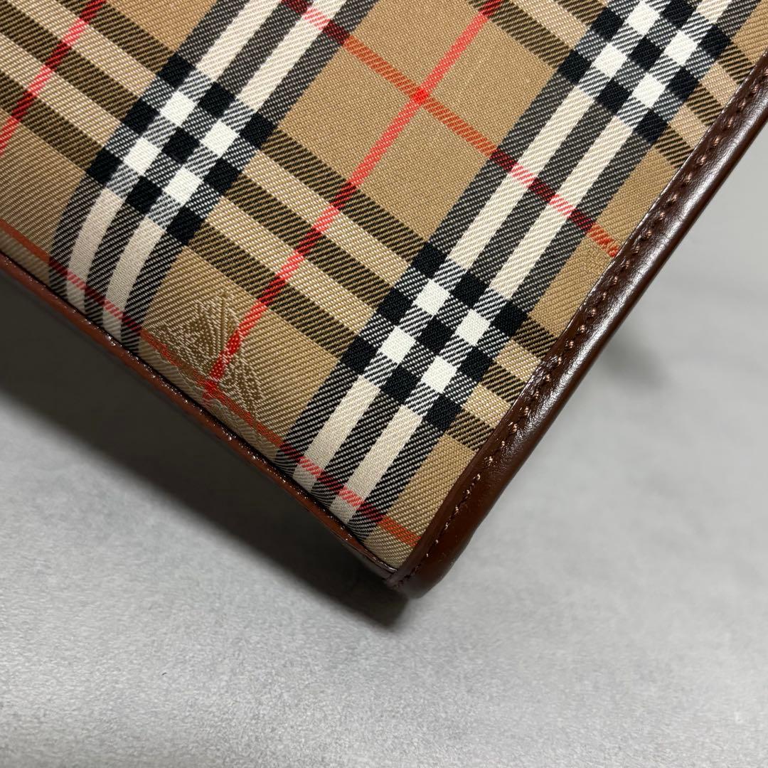 極美品✨BURBERRY'S クラッチバッグ ノバチェック ベージュ ホースロゴ