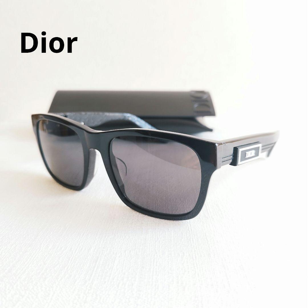良品✨Dior B23　サングラス　S2F　セルフレーム　フルリム　ケース付き
