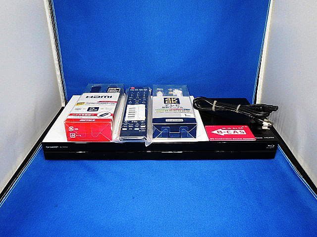 2018年 SHARP ブルーレイレコーダー　 BD-NS520 整備済