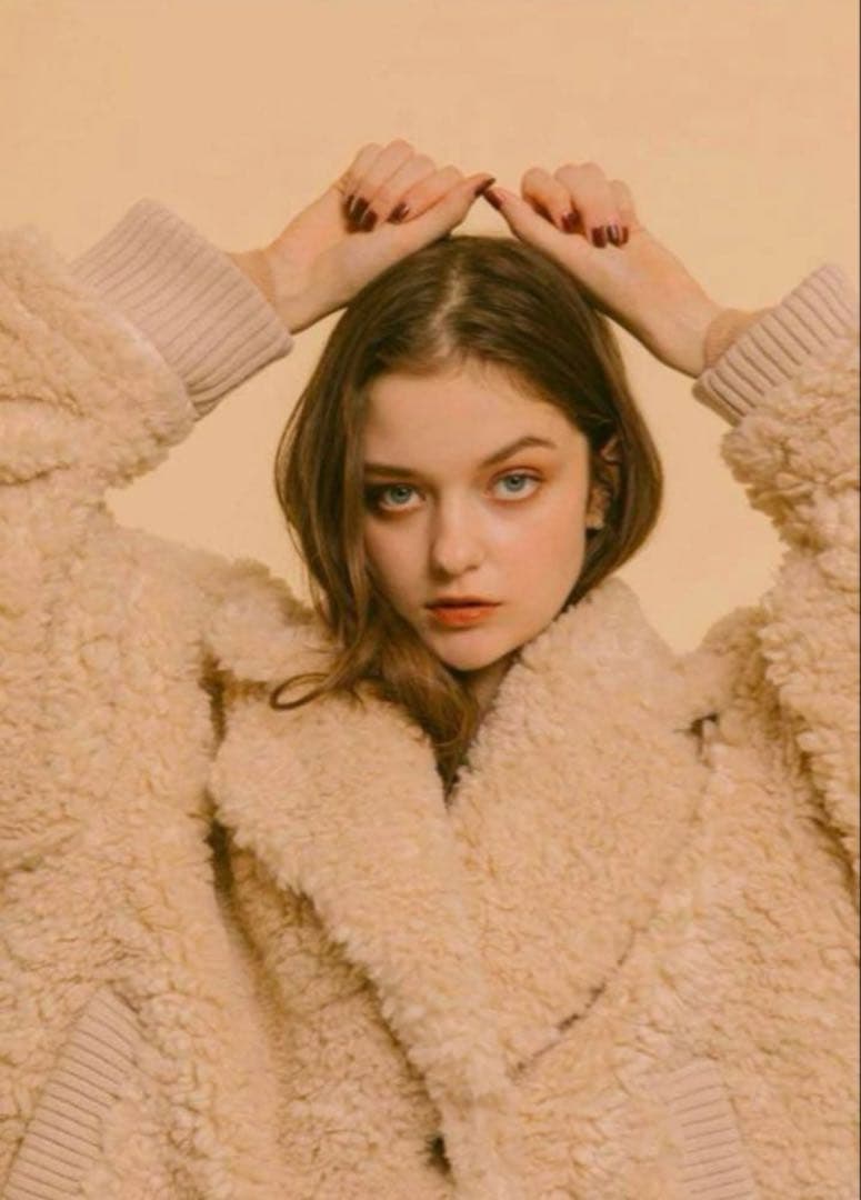 pinue ボアブルゾン　アウター　ベージュ