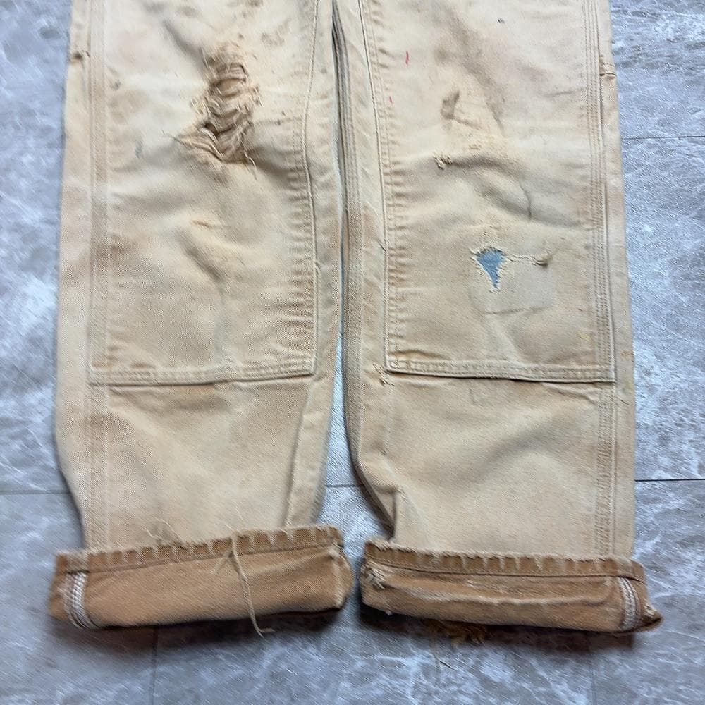 スペシャル フェード Carhartt USA ダブルニーペインターパンツ 32